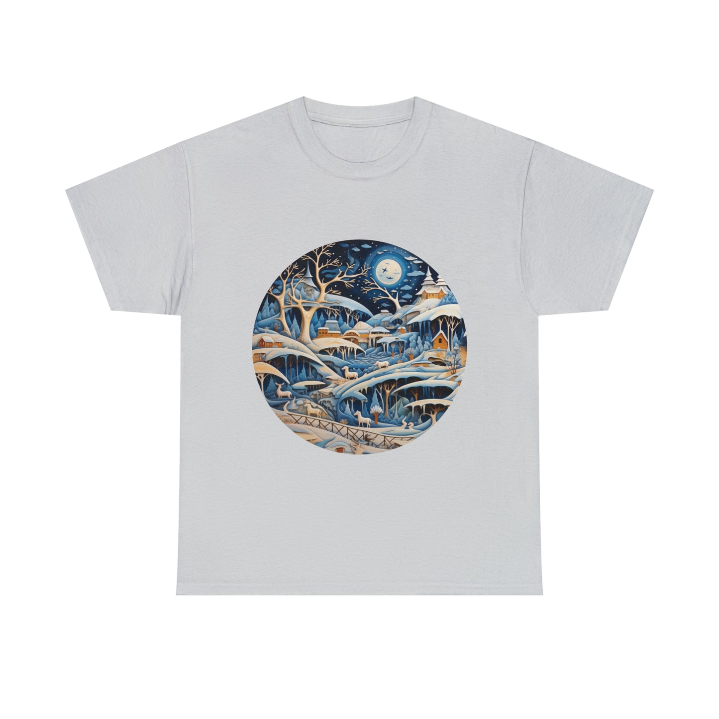 Winter Naturalism - Unisex Heavy Cotton Tee