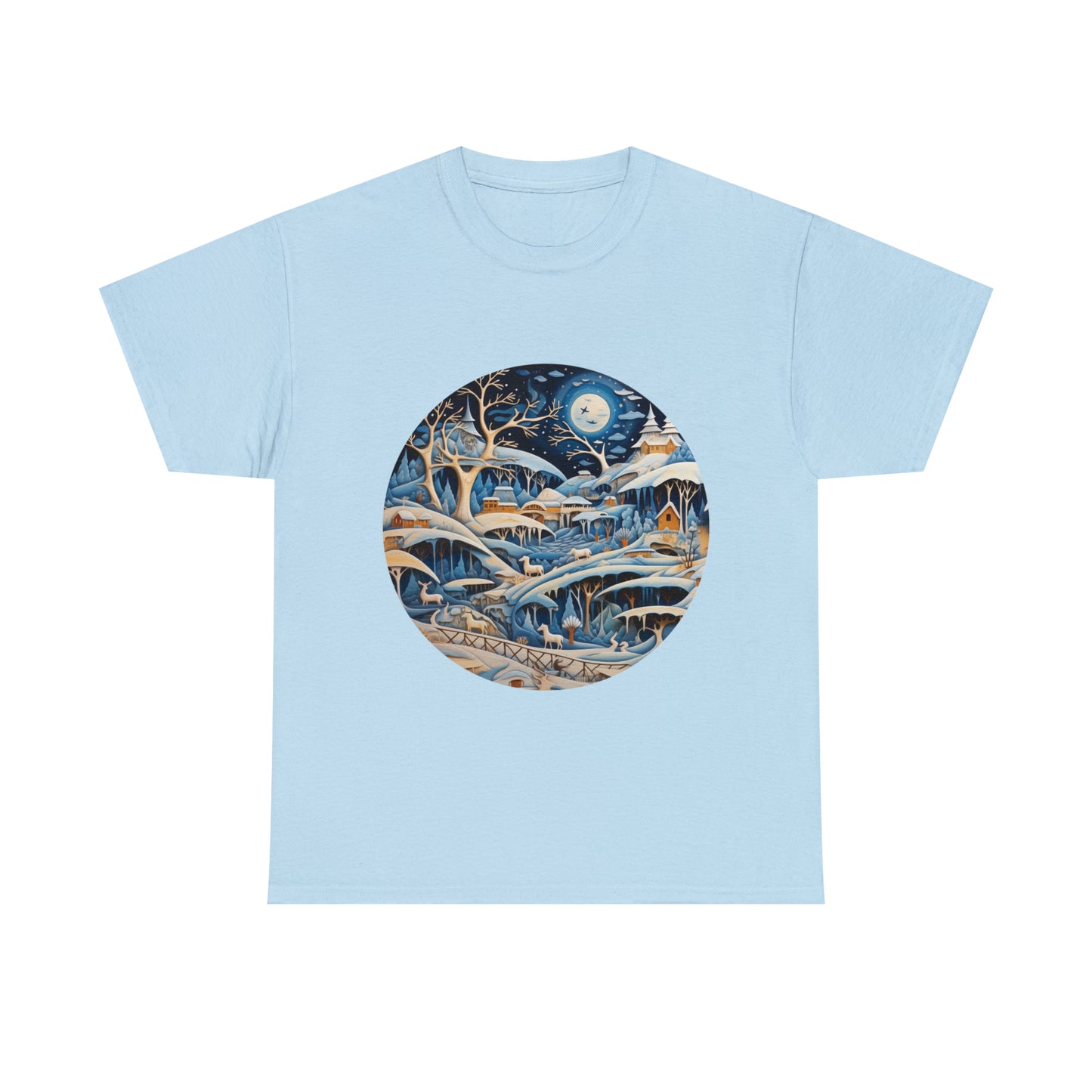 Winter Naturalism - Unisex Heavy Cotton Tee