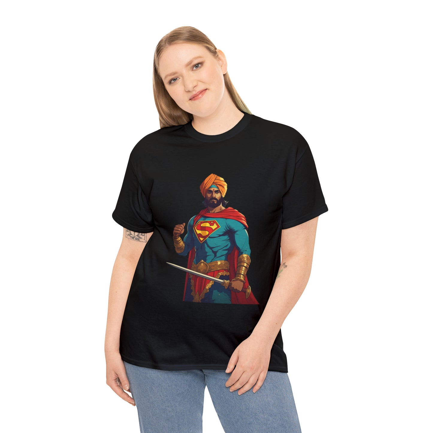 Punjabi Superman - Unisex Heavy Cotton Tee