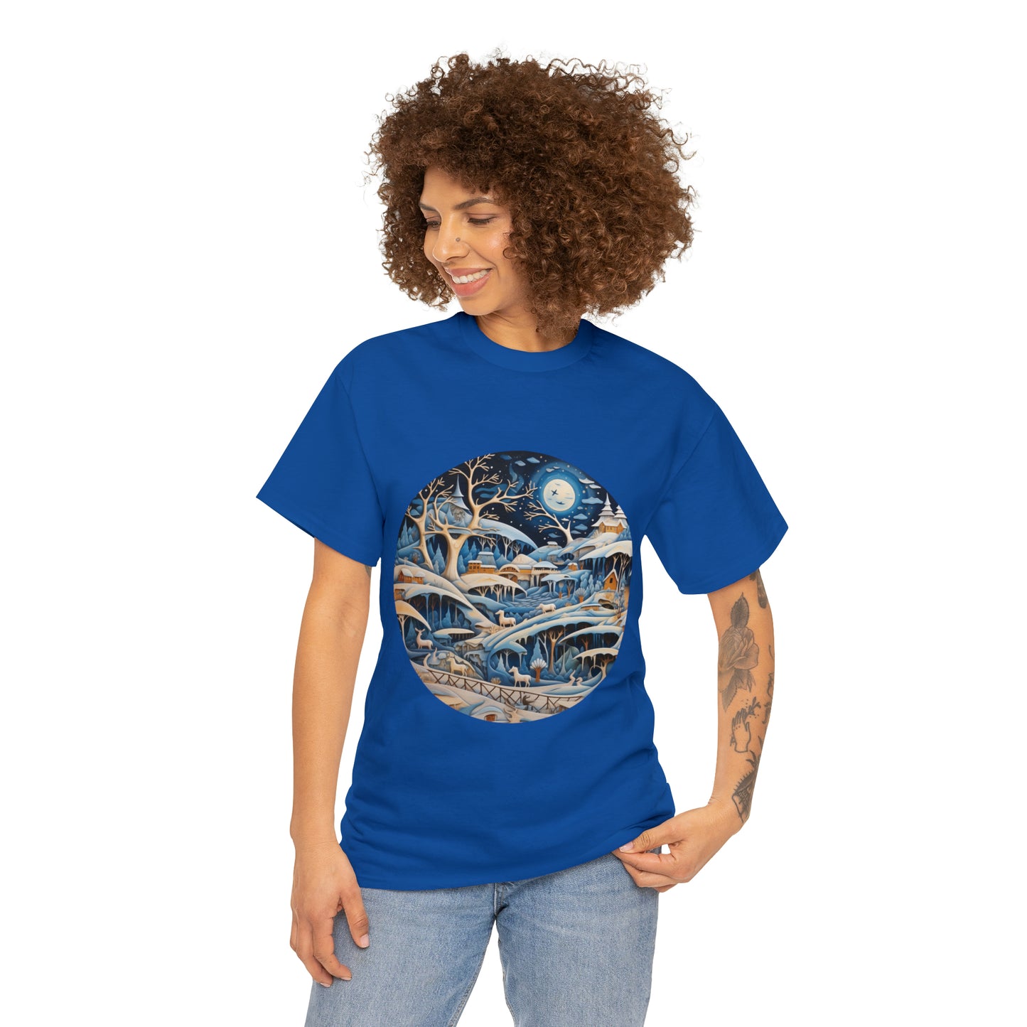 Winter Naturalism - Unisex Heavy Cotton Tee