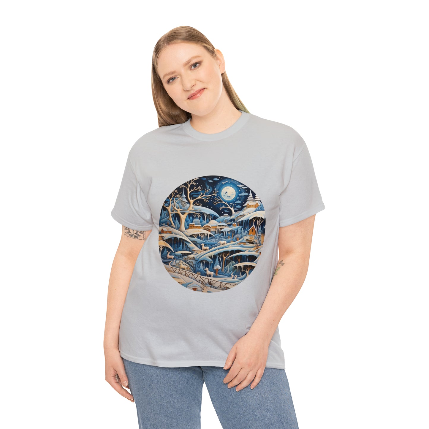 Winter Naturalism - Unisex Heavy Cotton Tee