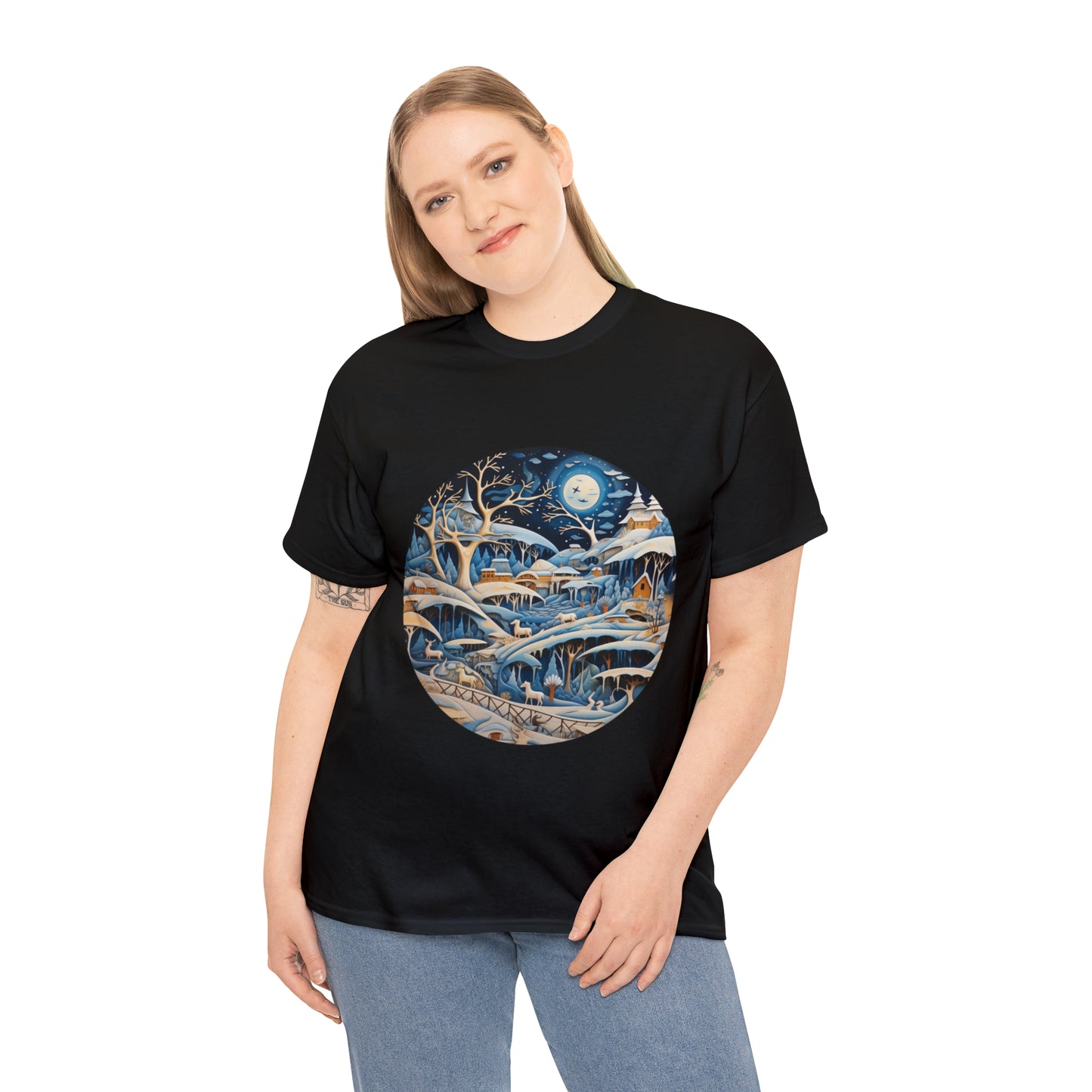 Winter Naturalism - Unisex Heavy Cotton Tee