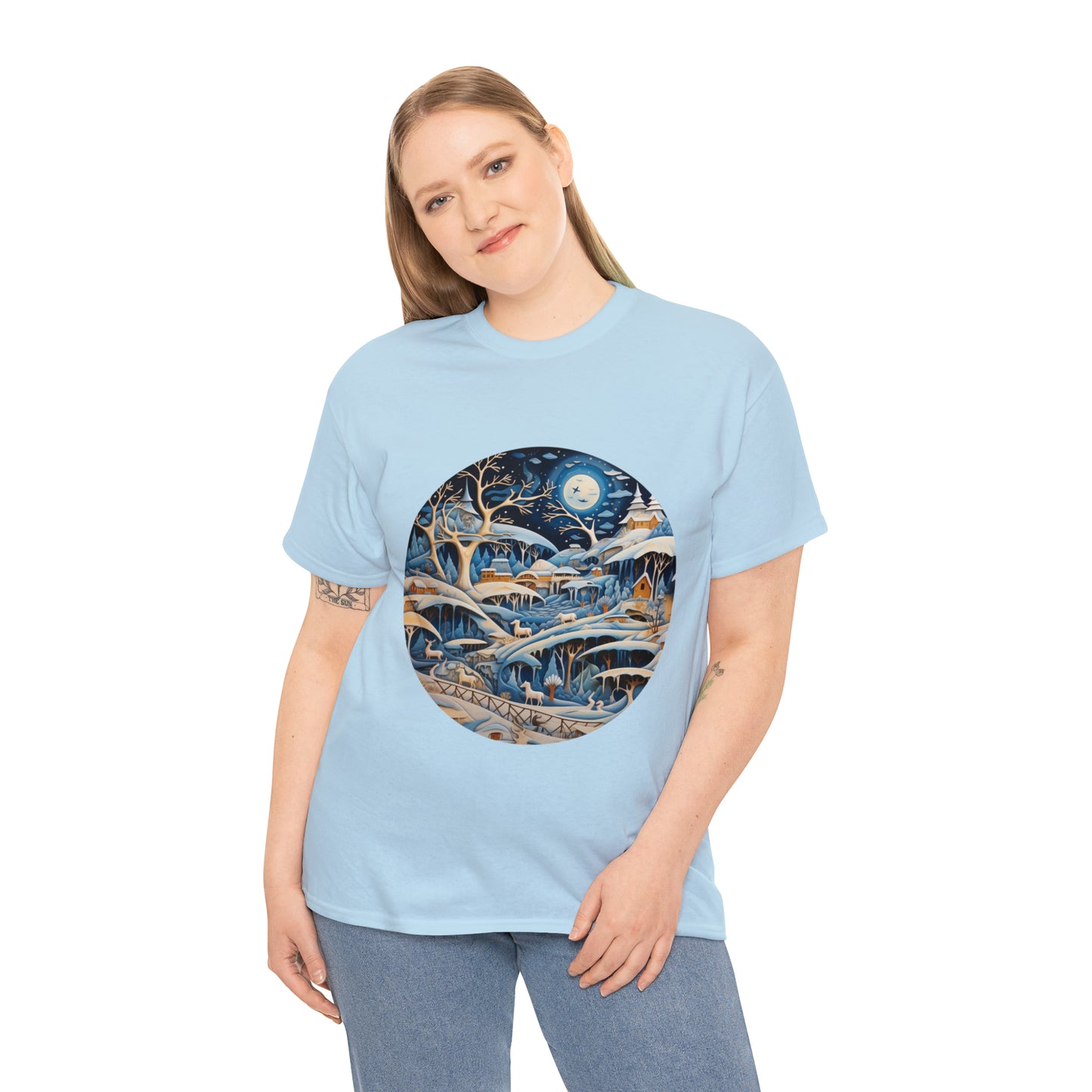 Winter Naturalism - Unisex Heavy Cotton Tee