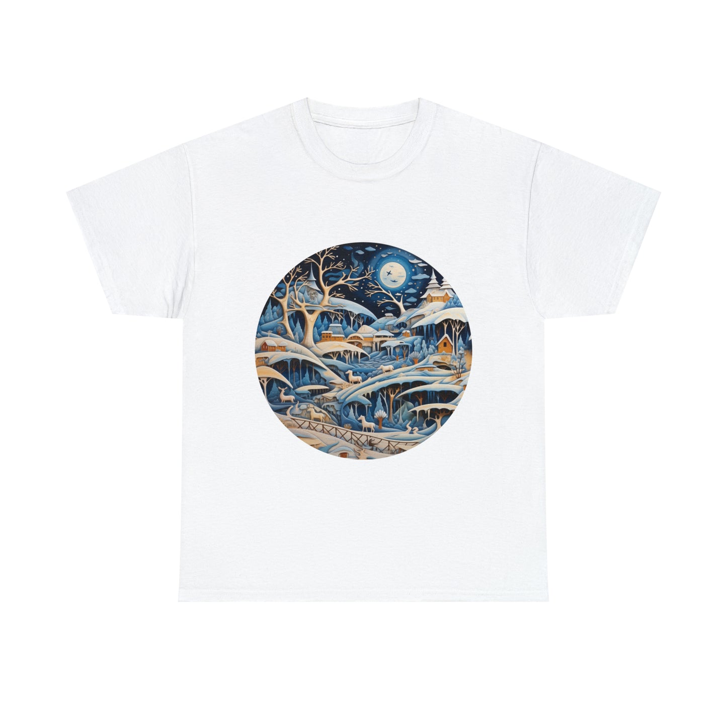 Winter Naturalism - Unisex Heavy Cotton Tee