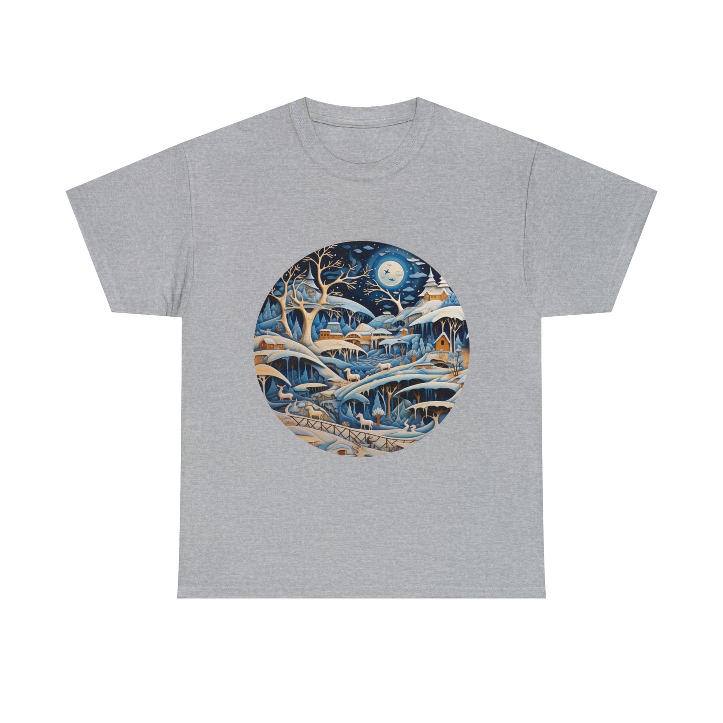 Winter Naturalism - Unisex Heavy Cotton Tee